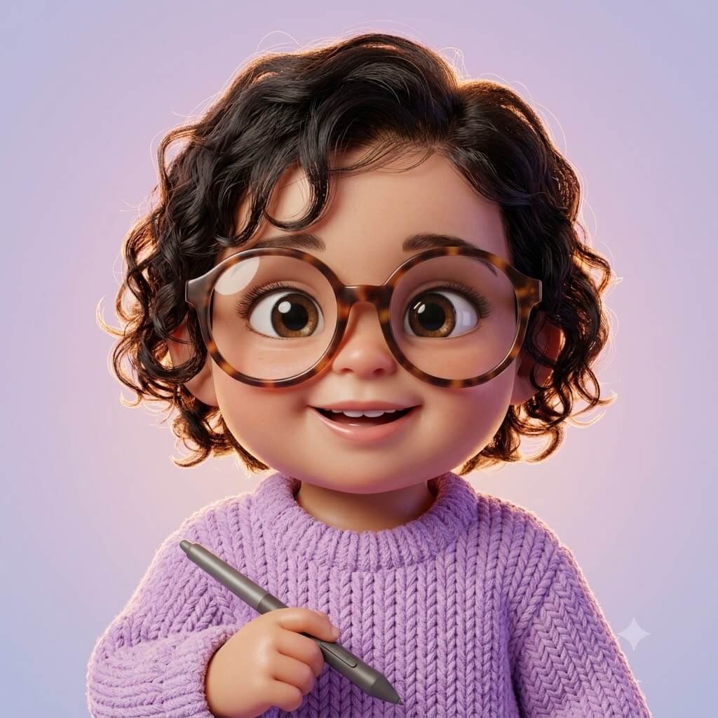 3D Stylized Tech Creator Character Avatar