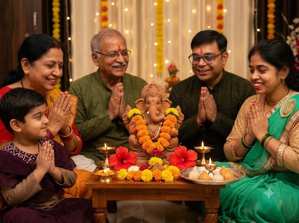 Welcoming Bappa: A Celebration of Faith, Family, and Joy