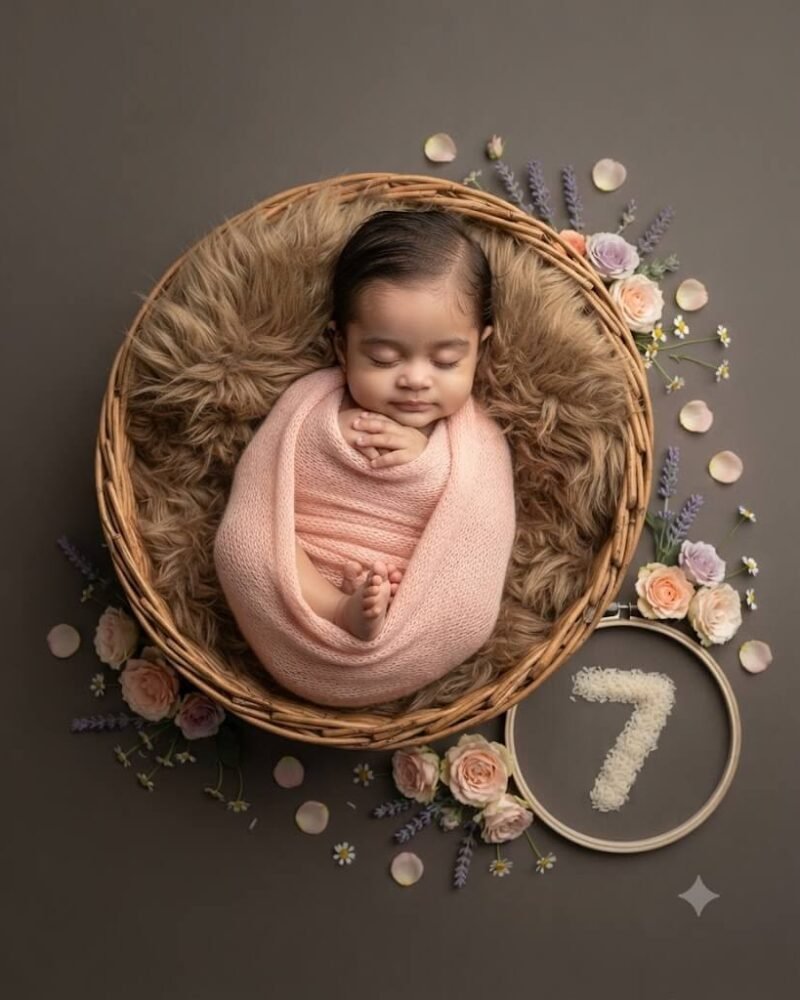 Month 7: Soft Wicker Basket Setup