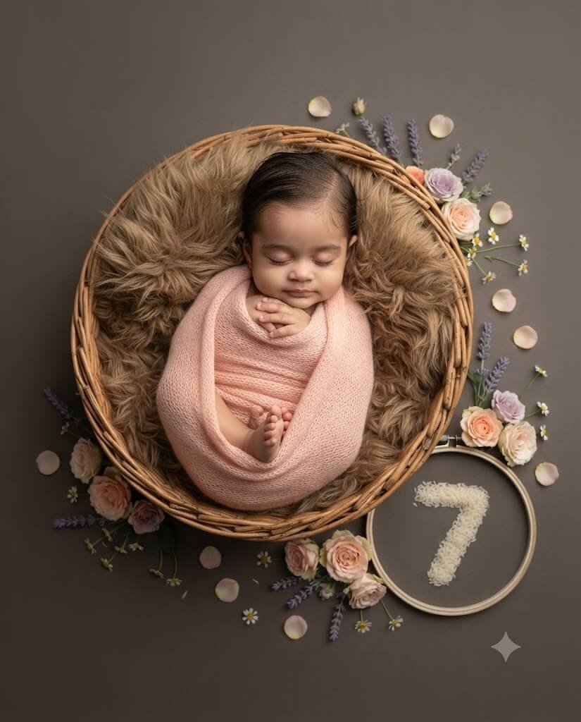 Month 7: Soft Wicker Basket Setup