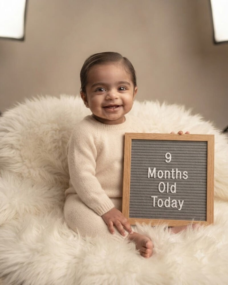 Month 9: Modern Storytelling Letter Board